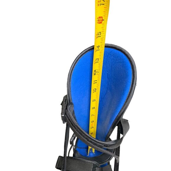 Plantar Fasciitis Unisex Night Brace Splint Large Gray & Blue Fully Adjustable - Picture 10 of 11